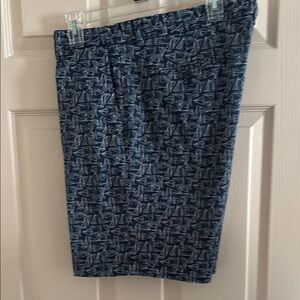 Vineyard Vines Navy Patterned Shorts